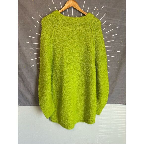 NWT Lime Free People Teddy Sweater Tunic - Picture 8 of 8
